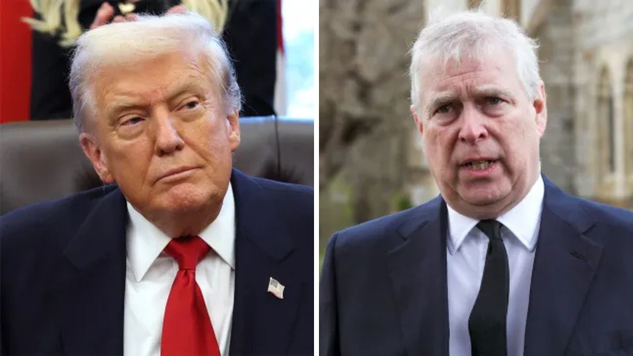Donald Trump, former Prince Andrew